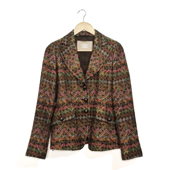 RIANI Jackets & Blazers - Riani | Wool Patterned Blazer